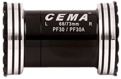 Cema Bracketas PF30 BB30/PF30 SG3 coated keramisch zwart
