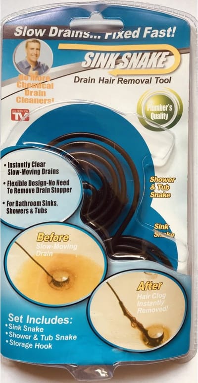 Spoelbak reinigingsslang Turbo Snake. Werkt uitstekend.