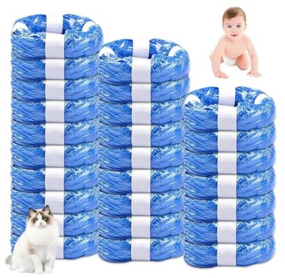 Navulcassettes voor luieremmers – 26 stuks navulfolie (4,5 m)