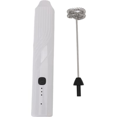 Mousseur à Lait Électrique Multifonctionnel Efficace Acier Inoxydable Portable Manuel Mousseur à Lait pour Café L