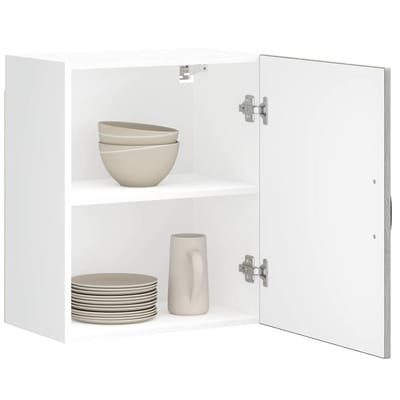 vidaXL - Keukenbovenkast - Lucca - bewerkt - hout - grijs - sonoma - eikenkleur