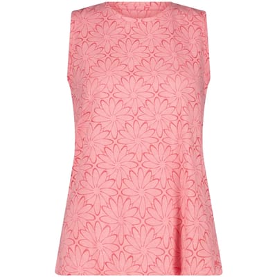 Verbleken jersey top met bloemenprint dames CMP