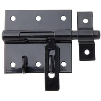 Alberts Sluitgrendel Met Platte Greep - Verzinkt Staal - 70x100 Mm
