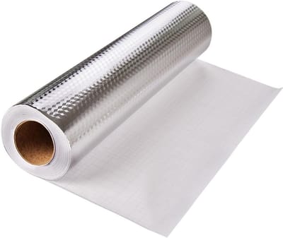 Muurstickers - Zelfklevende decoratiefolie - Waterdichte en oliebestendige muursticker - Vet- en oliebestendig papier - hittebestendige zelfklevende - oliebestendige muursticker - Keukenmuursticker - 40 cm * 3 m - zilver