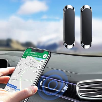 Magnetische autohouder Universeel - 2x - Magneet telefoonhouder Smartphone auto houder