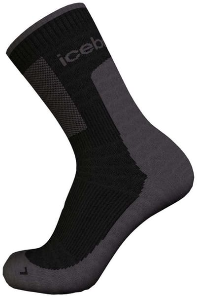 Icebreaker Heren Wandelsokken Medium Cushion Zwart