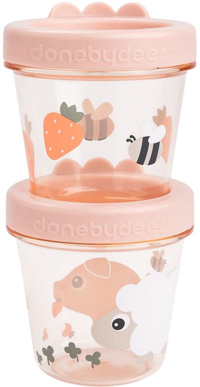 Done By Deer Bewaarbakjes - Tiny Farm - 2 Stuks - Powder