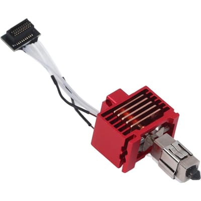 Hotend pour Imprimante 3D Série TZ3.0 P1 Extrudeur Mise à Niveau Hot End avec Buse en Acier Trempé Silicone black