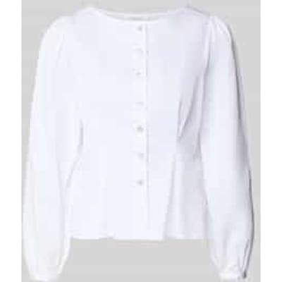 Getailleerde Blouse met Ronde hals