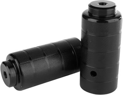 Voetsteun Pegs - Fiets Accessoire - Fiets Reparatie - Stalen Constructie - 11 x 4 cm - Zwart