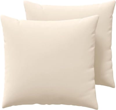 Bankkussens - Sierkussens Woonkamer - Interieur Decoreren - Afneembare Hoezen - 45 x 45 cm - Beige