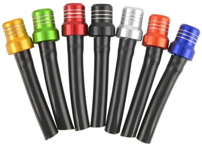 Dailygoods- Gastankdeksel 7 stuks - Ontluchtingsslang - Aluminiumlegering - Lichtgewicht - Robuust - Compatibel met 7 mm buisdiameter - Tankdop