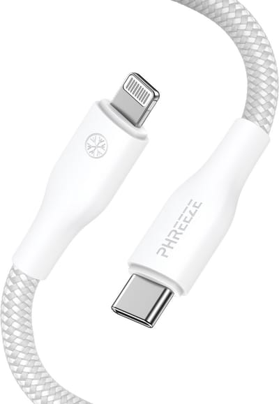Oplaadkabel geschikt voor iPhone kabel 1m - Fast charge - Geschikt voor Lightning oplaadkabel - Phreeze