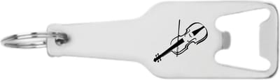 Akyol - viool flesopener - Viool - voor de beste violist - leuk cadeau voor je vriend om te geven - viool cadeau - verjaardag violist - 105 x 25mm