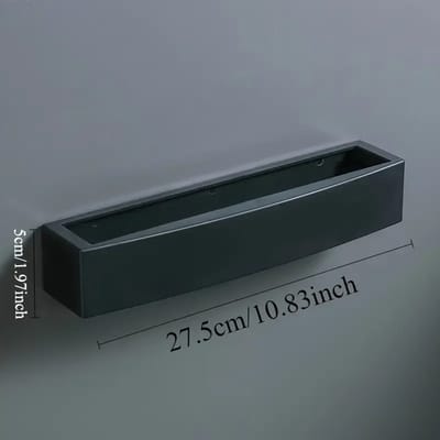 WiseGoods Premium Hangend Schoenenrek -Verstelbaar Wandgemonteerd - Kunststof Schoenhouder- Schoenen Rek - Schoenrek - Zwart
