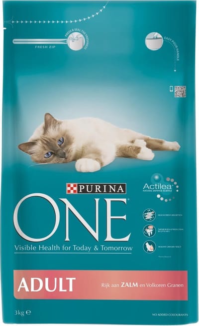 Purina One Adult Rijk aan Zalm - 3kg