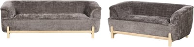 ALNOR - Bankenset - Bruin - Chenille