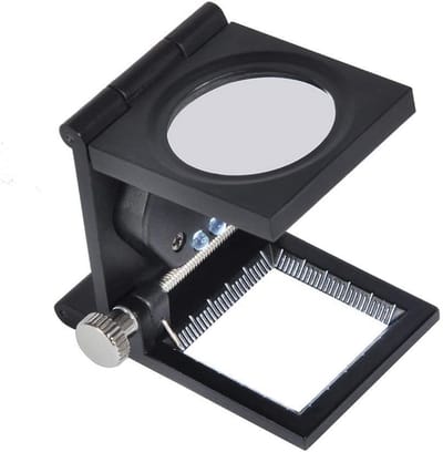 Doek Vergrootglas - Vergrootglas met Licht - Gedetailleerd Werk - Opvouwbaar met LED - 10x Vergroting