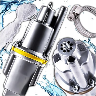 Merkloos Serie - Pompa voor Schoon en Vuil Water - Zatapiaal - 600W - Aluminium Behuizing