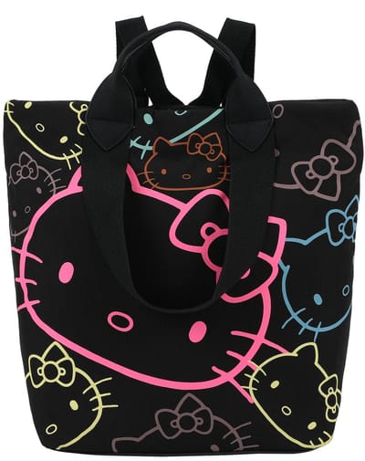 Fritzi aus Preußen Schoudertas Vrije tijd rugzak JU Hello Kitty Limited Outline Sky Black Zwart