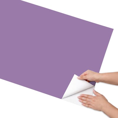 Coloray Meubel Wrap Folie - Paars Meubelfolie - 65x130 cm - Decoratiefolie Violet - Meubel Wrap Folie - Minimalist Meubelfolie - Plakfolie Meubels - Keuken decoratie - Achtergronden en patronen