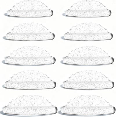Set van 10 Herbruikbare Siliconen Wimperlifting Pads - Transparante Wimperlifting Accessoires voor Thuis en Salon, Verkrijgbaar in 5 Maten