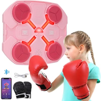SCH® Boksmachine - Fitness - Roze- 32cm x 28cm x 4cm