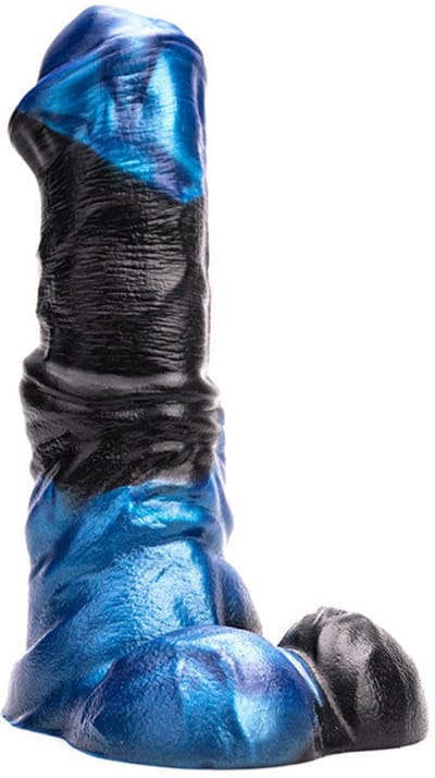 Kiotos Revolt - Dildo Fantasie - Blue Wave - 01 - Small - 16,5 x 5 cm
