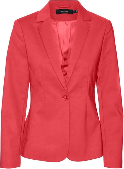 Vero Moda Blazer Vmvictoria Ls Fitted Blazer Lcs 10307758 Cayenne Dames Maat - XS