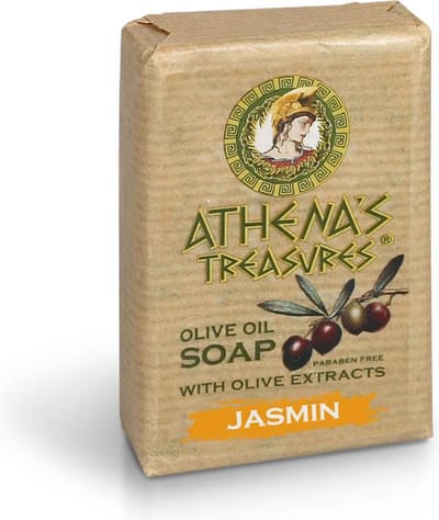 Pharmaid Athena’s Treasures Olijfolie Zeep Jasmijn – Natuurlijke Verzorging voor Huid & Gezicht (100g)