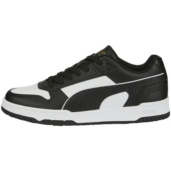 PUMA RBD Game Low Unisex Sneakers - Zwart/Wit/Goud