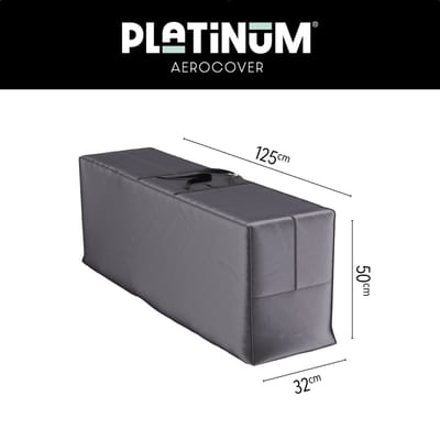 Platinum AeroCover - Tuinkussenhoes - 125x32xH50cm - Ademend - Hoge kleurechtheid