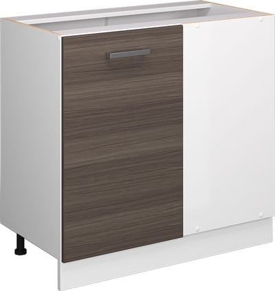 Vicco R-Line Hoekkast – 86 cm zonder werkblad Edel grijs