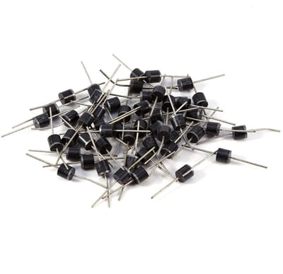 Allecto - hoogspanningsgelijkrichterdiode - diode-assortiment - milieuvriendelijk - 50 stuks - elektronische siliciumdiodes - voor hobbyisten - axi...