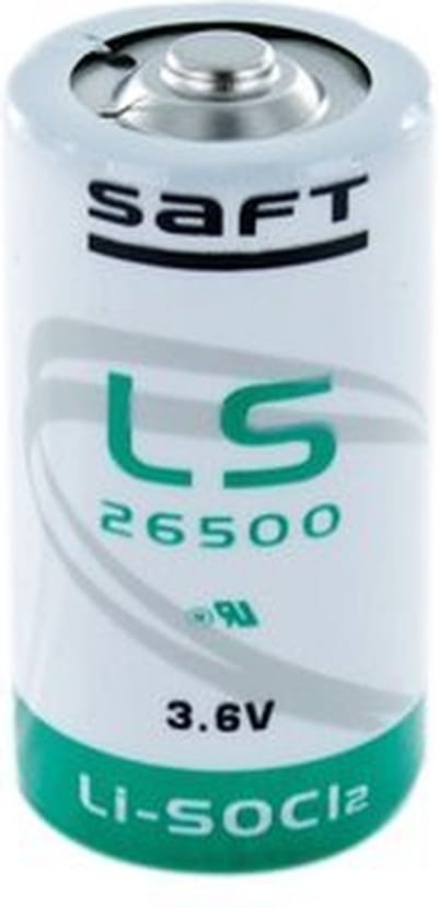 Saft LS26500 Lithium C 3.6v 7700mAh