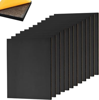 Dikke Zelfklevende EVA Foam Vellen voor Vloerbescherming en Meubelpads, Antislip en Geluidsisolatie (3mm Dikte - 300x200mm, 12 Stuks)