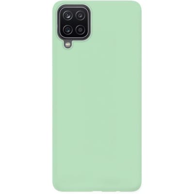 ShieldCase pantone siliconen Hoesje geschikt voor Samsung Galaxy A12 - in meerdere kleuren verkrijgbaar - kwalitatieve backcover - optimale bescherming - groen