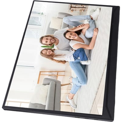 Laptop Extern Scherm 15,6 inch 2e Scherm 1080P USB C HD Multimedia Interface Draadloos Draagbaar voor Reizen WiFi Mobiele Telefoon Spiegelen met Standaard