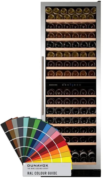 Dunavox Grande-166 Wijnkoelkast DX-166.428DCK 2 Zones RAL Kleur RAL Kleur