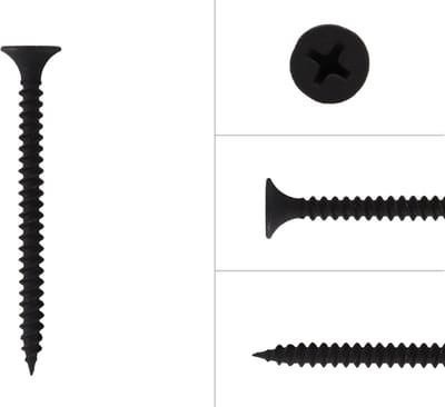Wovar Gipsplaatschroeven Gefosfateerd Staal Fijn Draad 3.5 x 45 mm | 1000 stuks