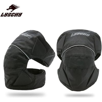 Genouillères de moto mises à jour pour l'hiver, course tout-terrain, protection des jambes, ensemble deux pièces M