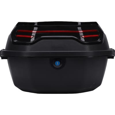 Motorfiets   Achterkoffer 32L Grote Capaciteit Waterdicht Draagbaar Vervanging voor black