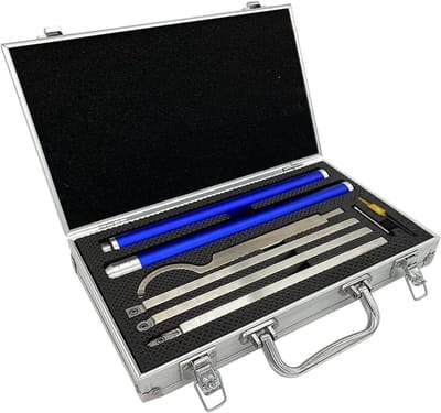 Houtdraai Gereedschap - Houtbewerking Set - Houtdraaien Groeven - Vierkante Inzetstukken - 38 cm