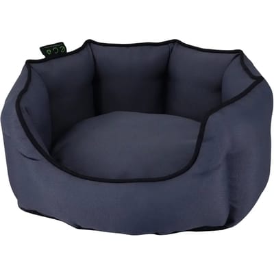Nobby ECO Komfort seng oval ESAT 45 cm Mørkegrå