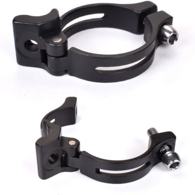 Fiets Klem Adapter - Derailleurklem Fiets - Fietsreparatie Thuis - Verstelbare Klem - 349 mm - Zilverkleurig