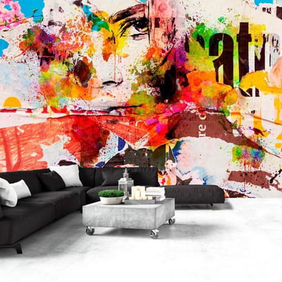 Fotobehang – Behangpapier - Fotobehang - City Collage 100x70 - Artgeist