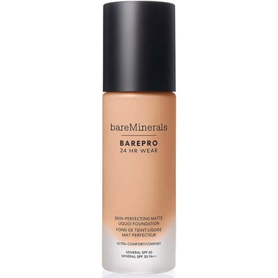 bareMinerals Foundation BAREPRO® 24HR Wear Skin-Perfecting Matte Liquid Mineral SPF 20 Vloeibare foundation Dames 30 ml