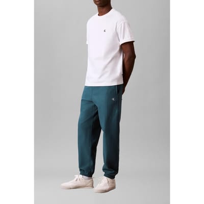 Calvin Klein Premium Terry Monogram Pant Tahoe Green Taglia: M | Pantaloni Outlet | Uomo | Verde