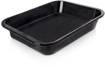 Bakplaat Geëmailleerd Rechthoekige Diep 41x32x6 cm - voor Bakken - voor De Oven