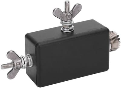 Balun 1:9 Mini - Duurzaam Plastic - Bidirectionele Converter - Geschikt voor QRP - Voor Buitengebruik - Handige Montage - Antenne